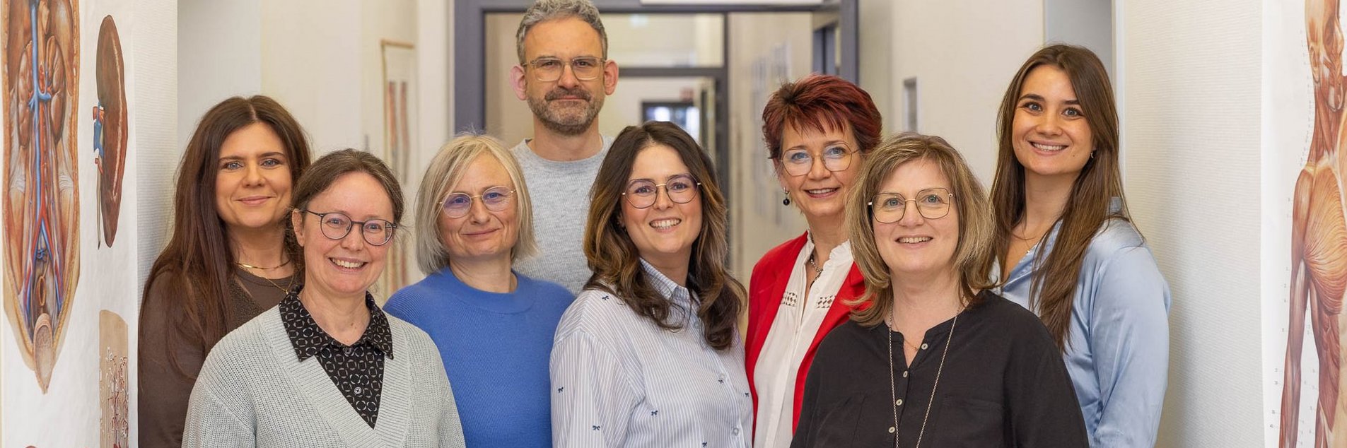 Team-Foto der Pflegeschule Andernach