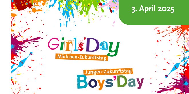 Werbeplakat Girls'Day & Boys'Day 2025